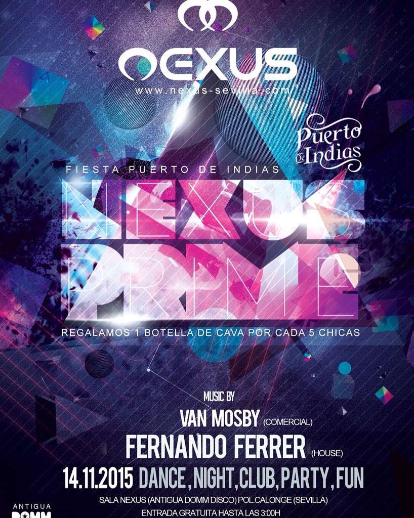 WANMOSBYDJ's tweet photo. ESTE SABADO ESTARE PONIENDO LA MEJOR MUSICA DEL MOMENTO EN NEXUS NO TE LO PIERDAS!! 
+info: 665661717 https://t.co/HpZJYtFw9C
