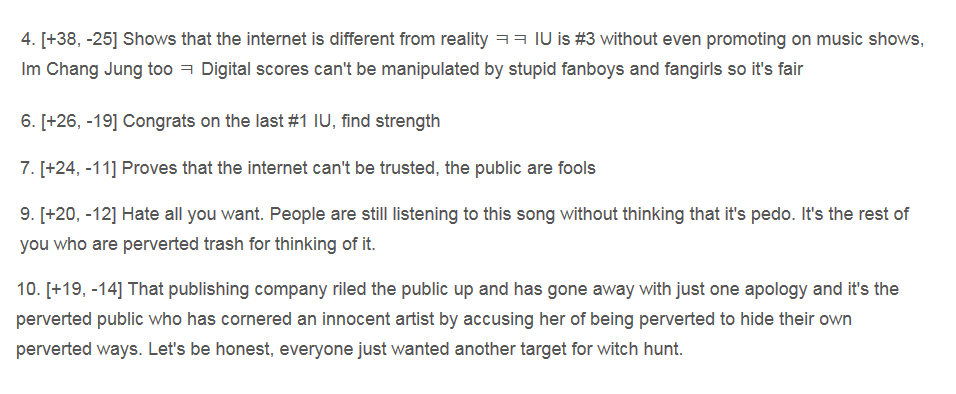 KPOP_IU1's tweet photo. These comments on IU's Music Core win are so WIN!!!
At least some netizens understand only haters be hating on IU~ https://t.co/bRXTM8WZ2b