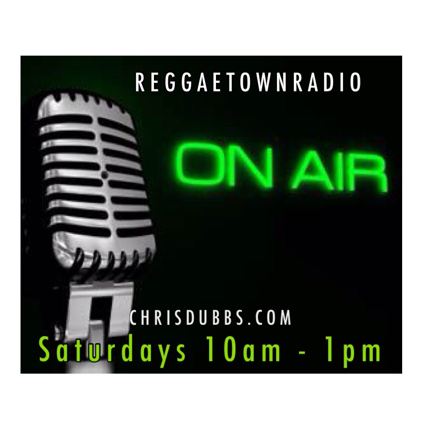 REGGAETOWNRADIO's tweet image. We live now Tunein: REGGAETOWNRADIO or @CHRISDUBBS.com
