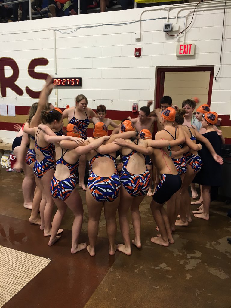 BMSswim's tweet photo. Meet number 2 of the season! Go Blackman! https://t.co/wBFkIeNT7g