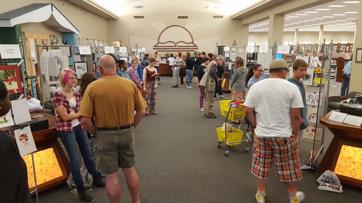 MCPLibrary's tweet photo. Incredible art is on display at the library! Come vote on your favorite for the People's Choice award. #CREATE2015 https://t.co/wWB16UuYOg