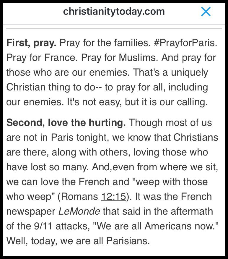 My friend <a href="/edstetzer/">Ed Stetzer</a> gave powerful voice to it in his blog article in CT last night. The sentences at the bottom...