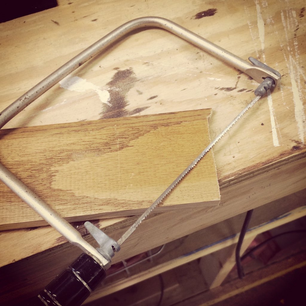 Seguin_B's tweet photo. Working on my coping skills today. #woodworkinghumor https://t.co/j5pEe6Jqif