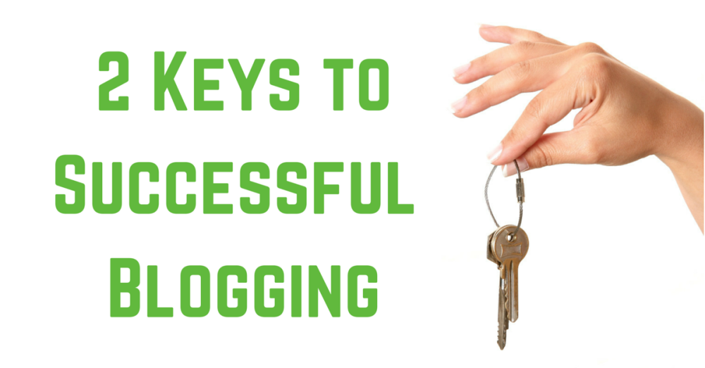 problogger's tweet image. LISTEN: 2 Keys to Successful Blogging bit.ly/1GVNioR