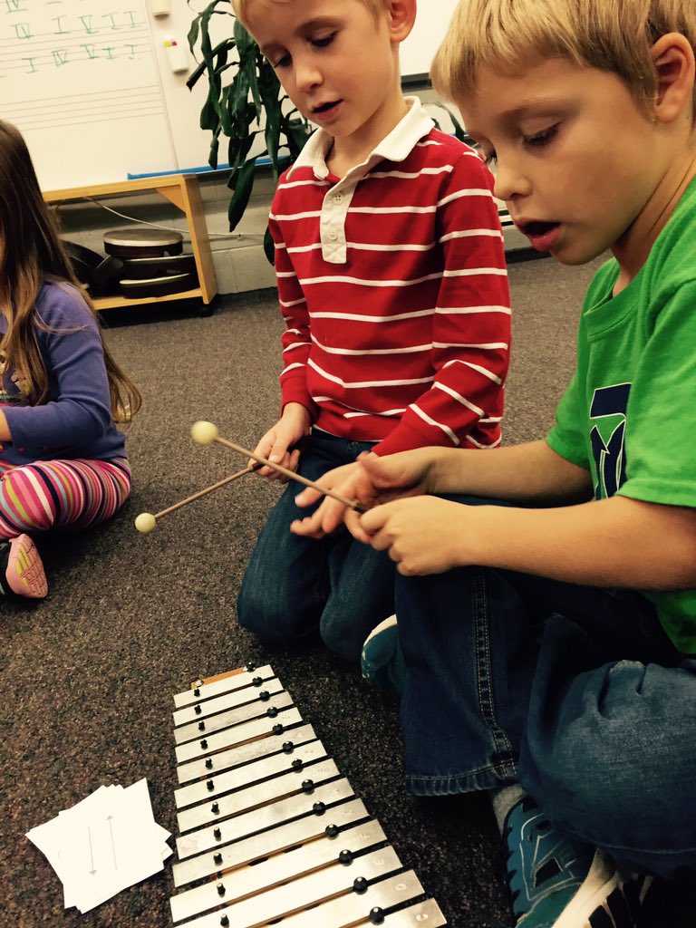 LSmusicDA's tweet photo. #firstgrade #improvises roller coaster melodies on glockenspiels! @DurhamAcademy https://t.co/qoXM7ocNMM