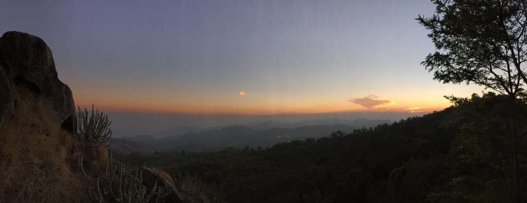 #Sunset at GuruShikhar, Mount Abu 😍😍 #Rajasthan #mountabu #skyporn