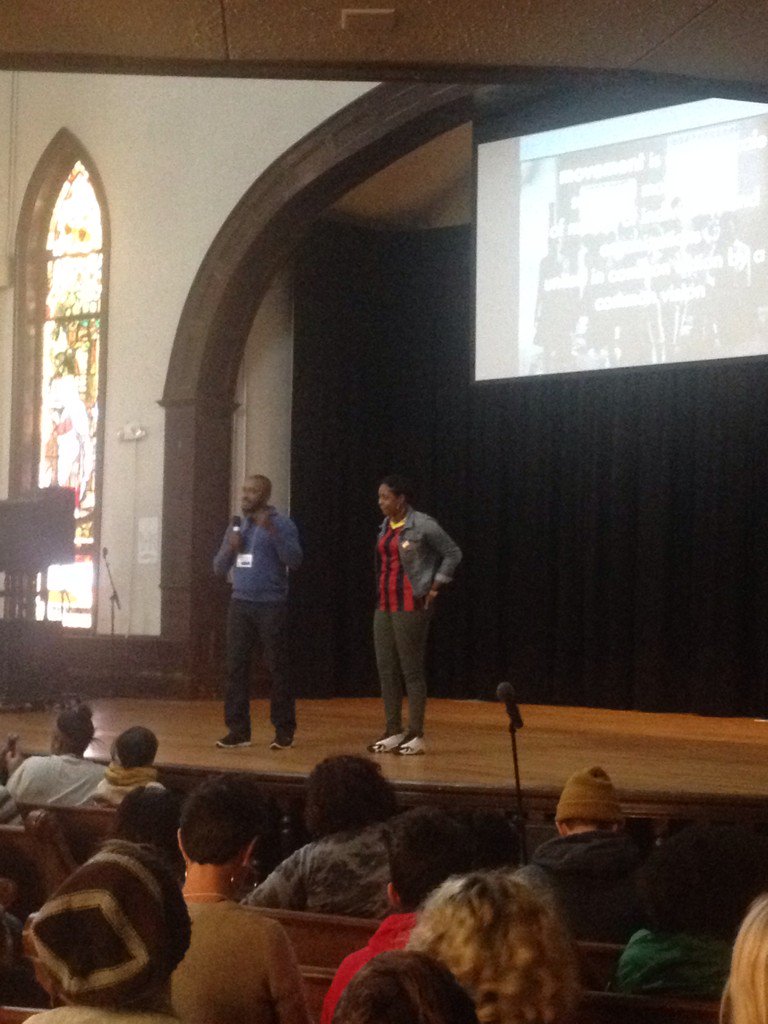 THE_FCYO's tweet image. Niya who took the video of the #assaultatspringvalleyhigh #YouthPower2015