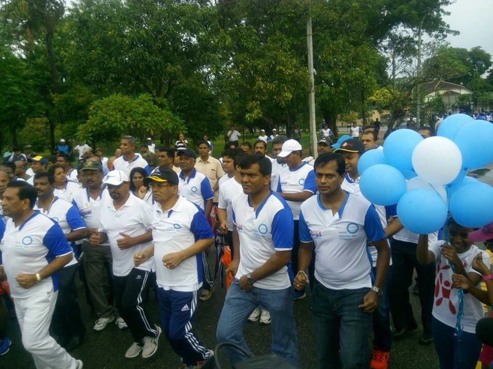 PKatulanda's tweet photo. President of Sri Lanka joins the fight against diabetes https://t.co/0g5knRp0BC