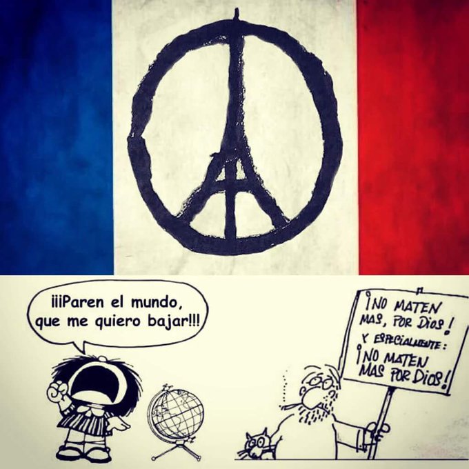 1 pic. #ParisAttacks #TodosSomosParis #PrayersForParis https://t.co/HOG2J9t5lM