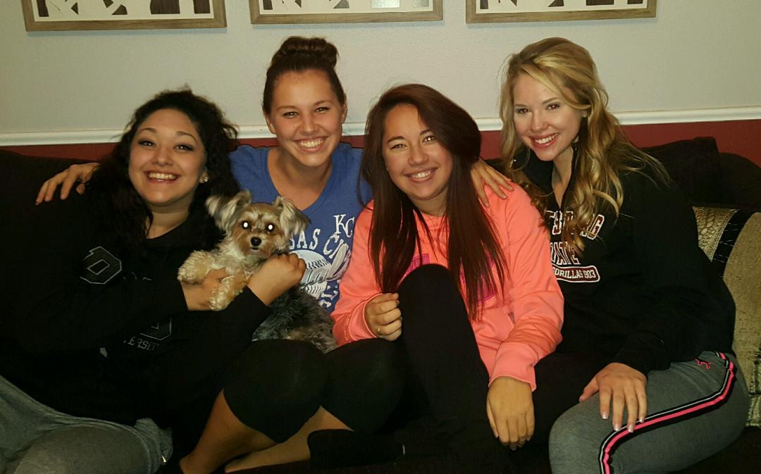 KAnneMoon's tweet photo. HBD (late) to my beautiful Lara sage &amp; HBD to my meatball! Love and miss you both. 1 more week til I see you two!! https://t.co/WLsD7AJrdP