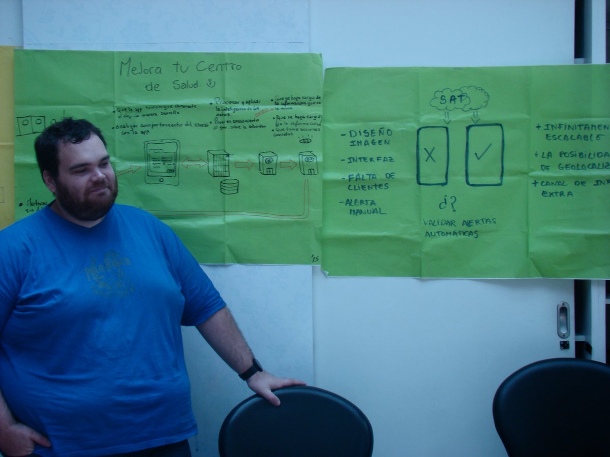 DAL_Arg's tweet photo. @jirungaray, de Fundación Mano Amiga, presentó y trabajó su proyecto con nosotros #Hackaton #DAL2015 https://t.co/NuGJHWSnZJ