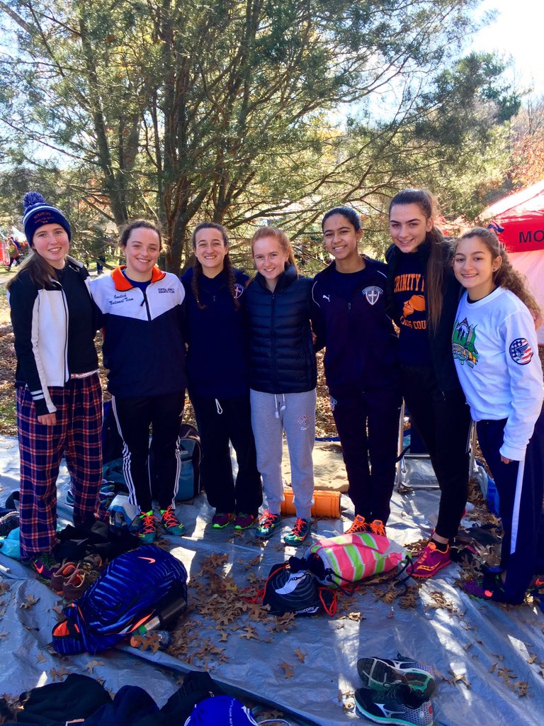 CoachCrowleyXC's tweet photo. Ready to Roll...Let's Go Groups! #TrinityHallXC #NJmilesplit #NJSIAAXC https://t.co/uTypamBiFh