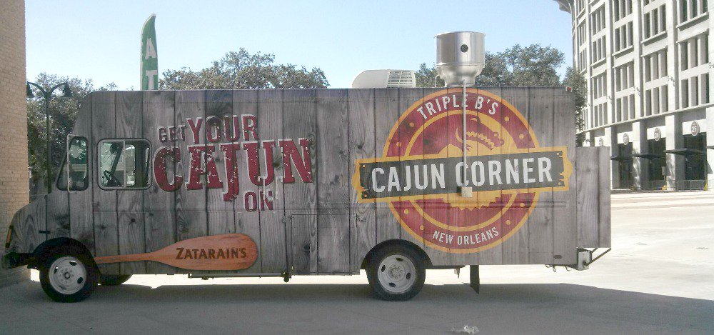 “Battle for the Boot” Gameday! Truck parked next to #LSU Aircraft Memorial #GetYourCajunOn #LSUvsARK #GeauxTigers