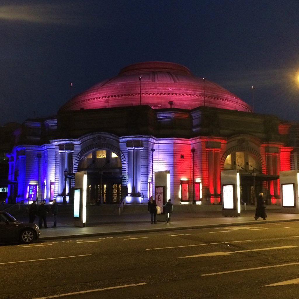 #edinburgh #usherhall in support of #France and humanity <a href="/edinspotlight/">Edinburgh Spotlight</a>