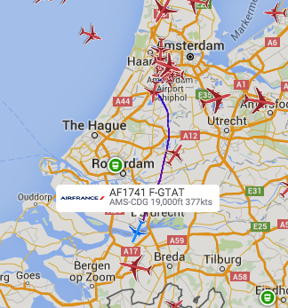 airlivenet's tweet photo. UPDATE #AF1741 to CDG just departed AMS after earlier bomb threat https://t.co/IZK7eqQ3S2 https://t.co/nimcSB9JZs https://t.co/L4RpFP9Afy
