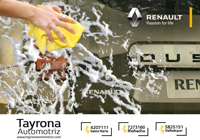 Renault_Tayrona's tweet photo. Los cambios bruscos de temperatura pueden afectar la pintura de tu vehículo, evita lavarlo bajo el sol. #CuidaTuAuto https://t.co/4ZBRheAnXB