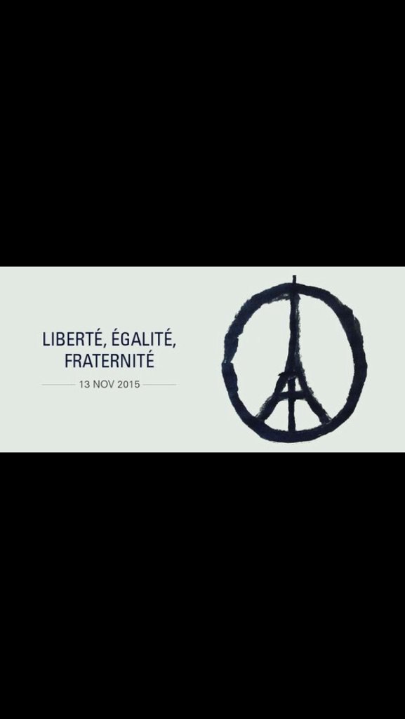Nous sommes en deuil face à l'horreur d'hier soir. Toutes nos pensées vont vers les victimes et leurs proches.