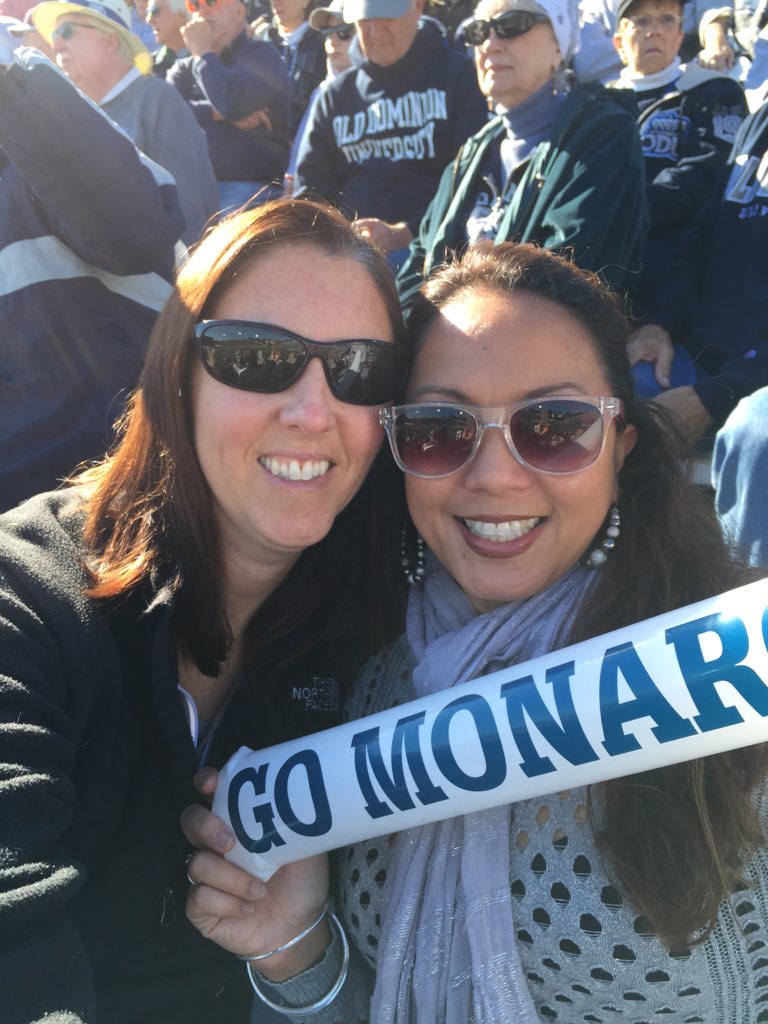 VernaVB's tweet photo. #ODUgameface https://t.co/BoskUl0ujZ