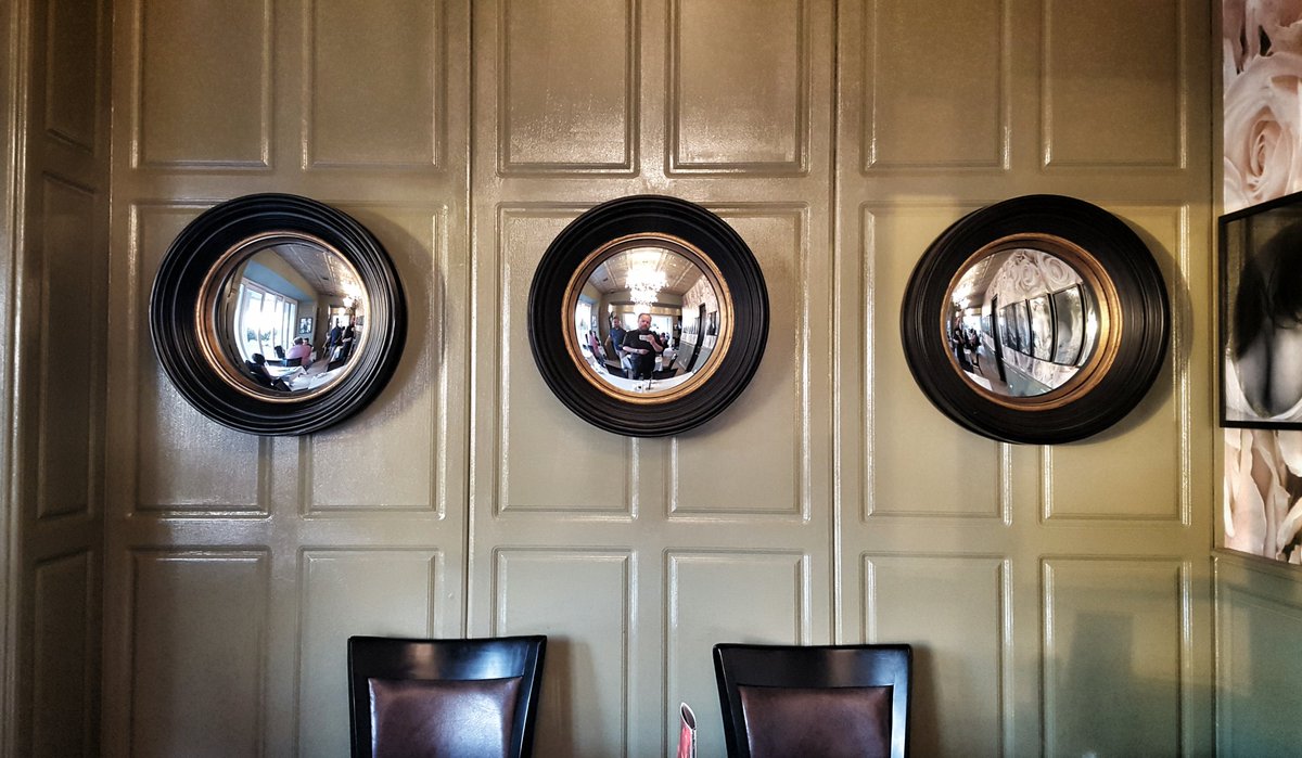 Trying out the tapas at <a href="/VCLoveFood/">VickyCristinas</a> #VickiCristinas. Oh, and spot the boobs on the wall