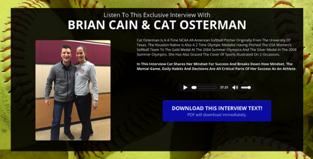 BrianCainPeak's tweet photo. [SOFTBALL] @CatOsterman &amp; @BrianCainPeak talk about mindset, habits, decisions and more... https://t.co/emlKEvN0Vp https://t.co/zPw0M1vbVP