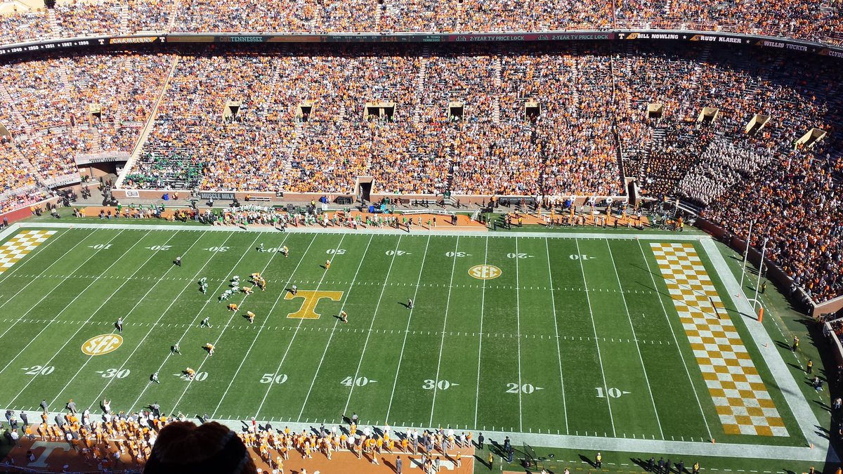 Nice view for today's game!