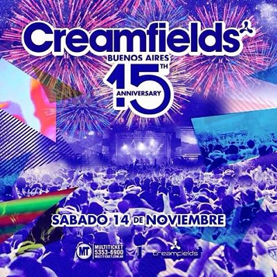 SoyCalorFrio's tweet photo. #FelizCreamfields Desde las 16h. disfrutaremos el #CreamfieldsBA en vivo por https://t.co/A0dvB4Iqlk https://t.co/bdcAecxuC6