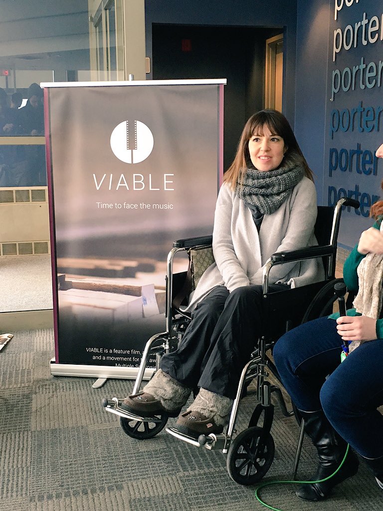 scsonline_'s tweet photo. Carmella was diagnosed with MS at 23. She said her experience in the air was "uplifting"
#Viable / #FlyForMS https://t.co/693l74N0Ei