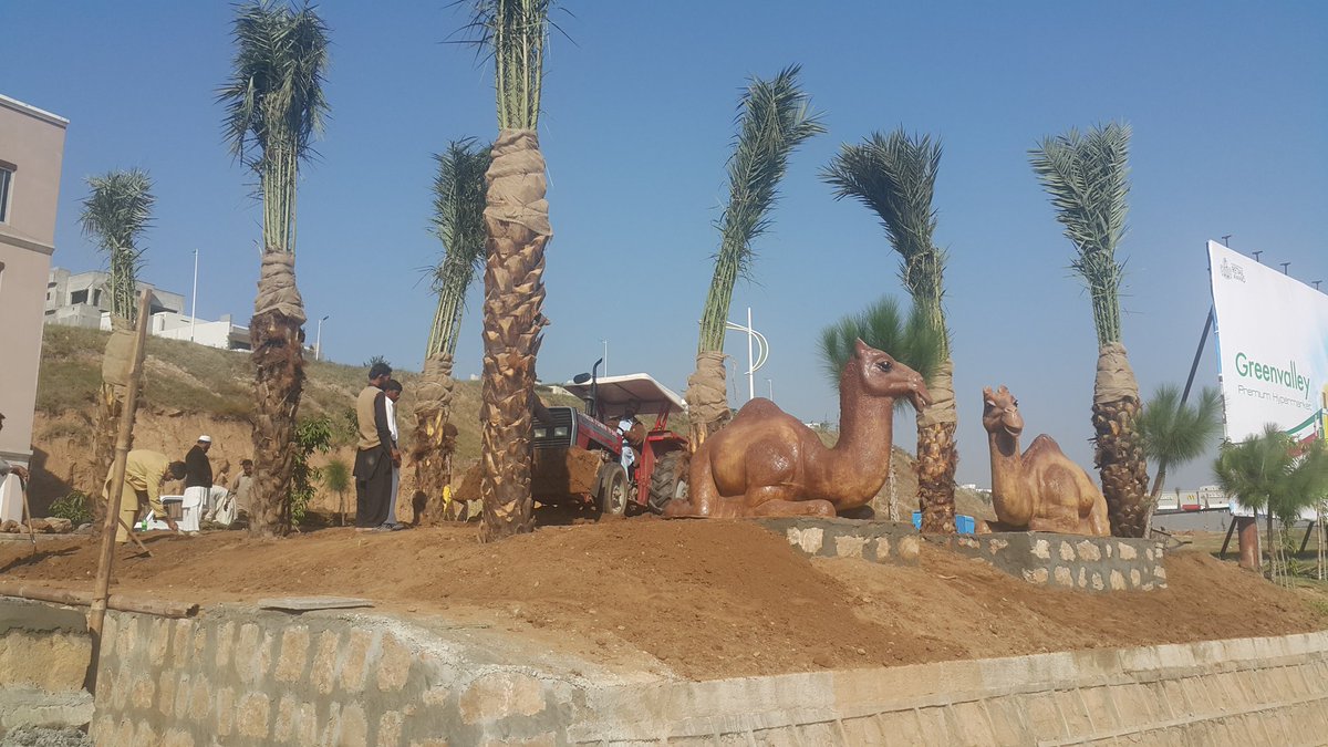 Visited Bahria town. Amazing how they are developing every inch of soil it's more than dubai. ..weldon v wel done