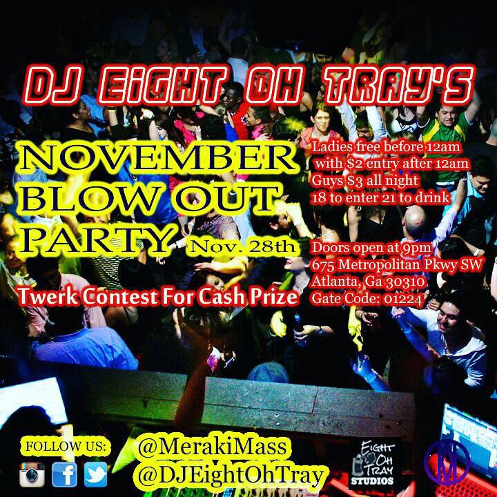Quiet_Earp's tweet photo. Come out and turn up Nov 28th!
#Party #ATL #DJ #HipHop #Atlanta #EastPoint #UndergroundHipHop #MerakiMass #DopeMusic https://t.co/nrOhyWMyvk