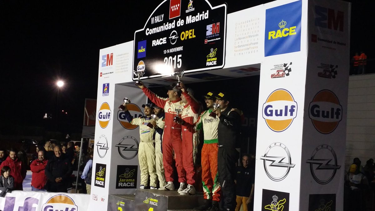 rallycast_'s tweet photo. #CERA Podio absoluto de este @RallyCAMRACE con la tercera victoria del año para Ares - Bañobre https://t.co/J4HvG7KfUT
