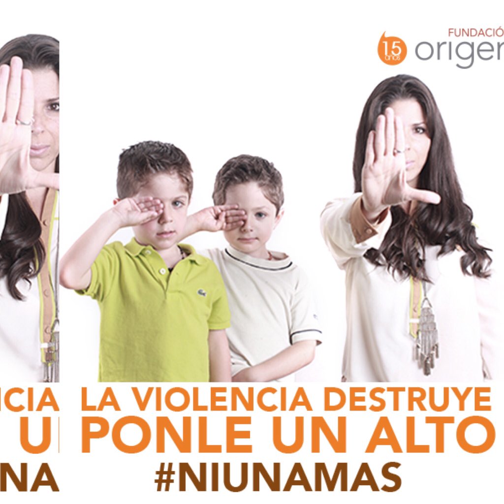 StephCastroF's tweet photo. #NiUnaMas#DiNoALaViolencia#FundacionOrigen https://t.co/1ze0xOV3UY