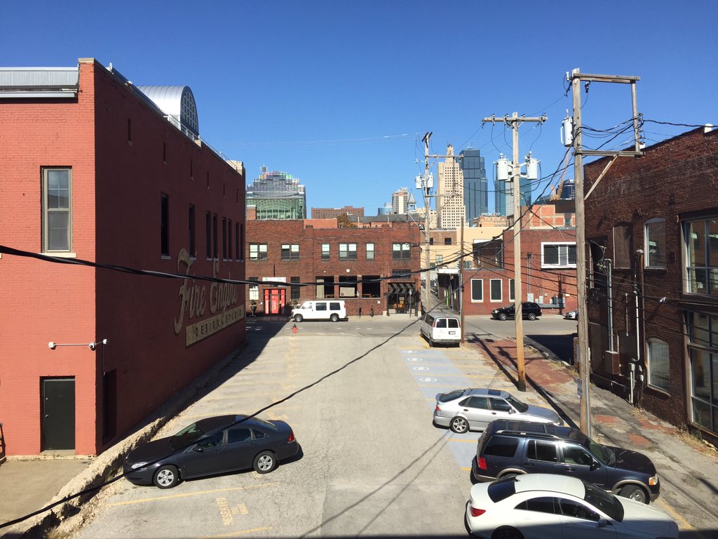 kcsw's tweet photo. A little glimpse at our beautiful city from the @SprintAccel today. #KCSW https://t.co/NH3wHcVQe8