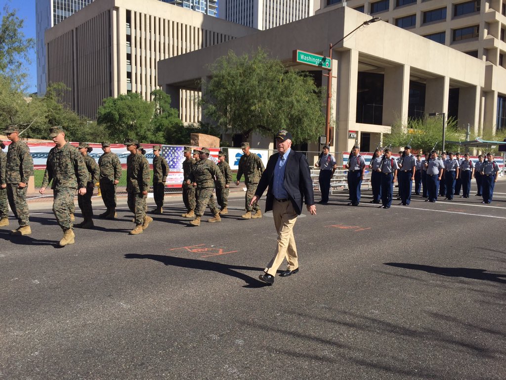 apereiranews's tweet photo. .@TeamMcCain saluting the cadets at the #HispanicVeteransFestival benefiting #post41 https://t.co/XwYzL1ldsi