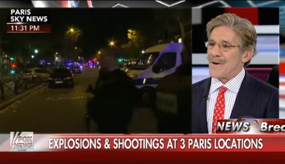 PerezHilton's tweet photo. #GeraldoRivera breaks down on live TV after learning his daughter was near #ParisAttacks: https://t.co/qqK1DZZx8D https://t.co/7Sjl4sQOPA