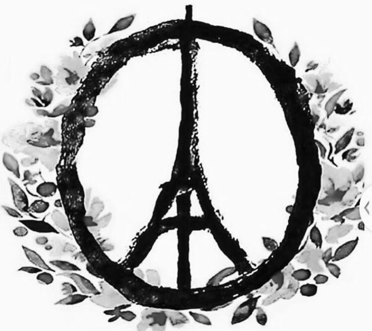 Today's thoughts and prayers continue. Such sadness, such inhumanity. #Prayers4Paris