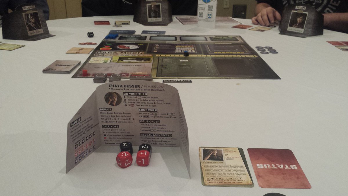 bpope216's tweet photo. @StrongholdGames Dark Moon is amazing! One of the best hidden traitor games out there! #Mace2015 https://t.co/Jih1H8fExl