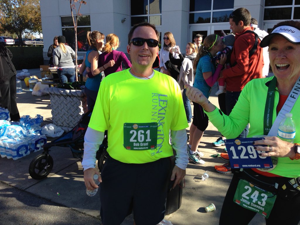BGrantPrincipal's tweet photo. Thx 2 @LexingtonHalf 4 a fun #halfmarathon today! #PR #WorstPacerEver #ItWasMyFirstRace #ILoveGu Ready 4 @runDisney https://t.co/pMcYG2UwLx