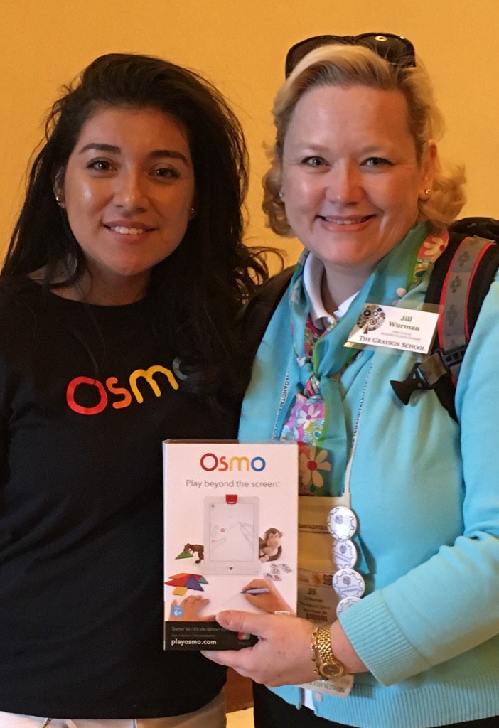 JWW_Grayson's tweet photo. @PlayOsmo will give 1 to a school of yr choice if you buy @ their website?  An #NAGC15 souvenir for @Grayson_School https://t.co/U6ugrPrDa0