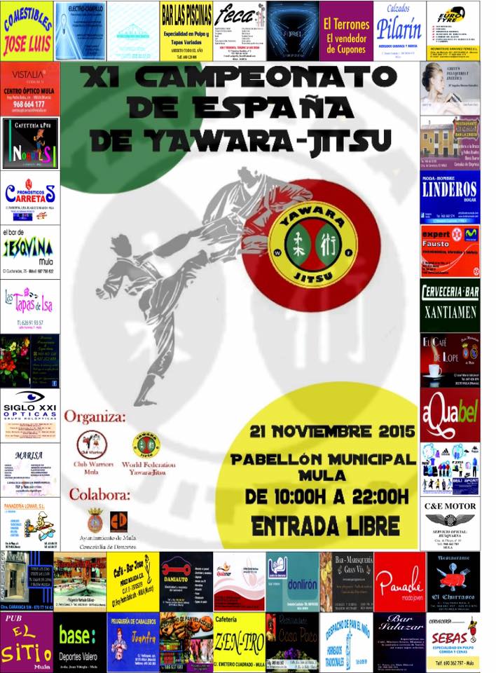 <a href="/clubwarriormula/">club warriors mula.</a> <a href="/YawaraJitsu/">Defensa Personal</a>  CAMPEONATO NACIONAL DE #YAWARAJITSU. Ya estamos en la recta final!  Suerte a todos!!