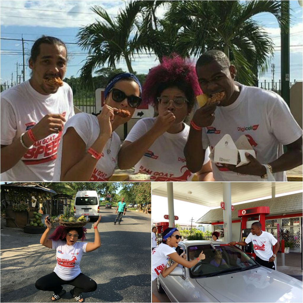 DIGICELJamaica's tweet image. #TeamDigicel4GRoadRunner racking up those #RAMGoatRun2015 points! 👍