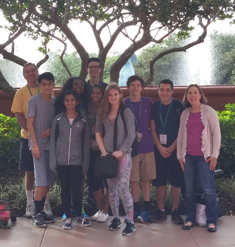WAGhostwriter's tweet photo. The Ghostwriter had a great time at #nhsjc in Disney! Thanks @nhsjc @westfordacademy https://t.co/jLVe7xG0Lf