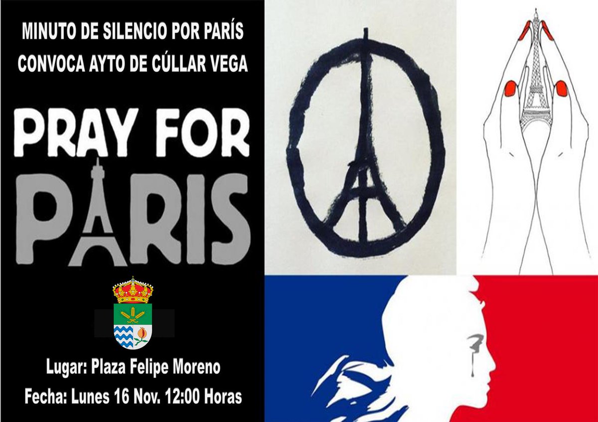 jsanchez5082's tweet photo. #CullarVega contra atentados #Paris Lunes @olvido1977 @FeliperezRs @alekscasares @MelviraRL @ccentenoc @AhoraGranada https://t.co/kwRAoG0nSV