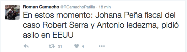 carlosramirezl3's tweet photo. QUE LES PARECE QUE EL PERIODISTA ROMAN CAMACHO de "La Patilla" acaba de publicar esto: https://t.co/gQz8KgRLaK