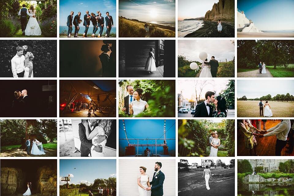 This year in a nutshell. Some incredible #weddings.Being a #weddingphotographer is literally the best. #weddinghour