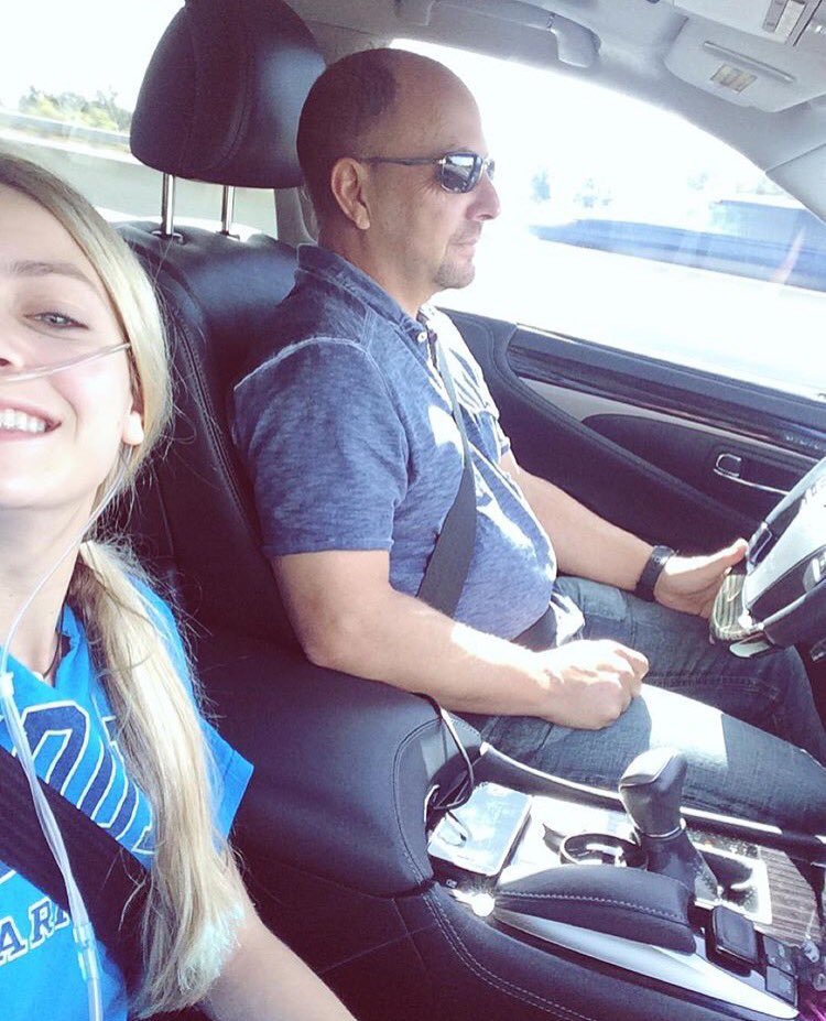 On my way to St. Louis with my dad. My journey begins NOW!