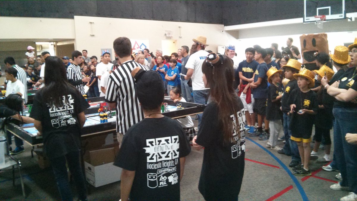 The Mesa family and Starbots getting ready for round 2. #omgrobots