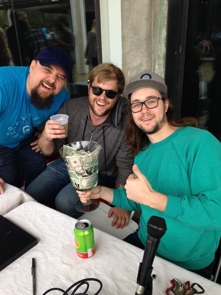 therealFreeBeer's tweet photo. Thank you @CoLabProjectsTX for inviting us to their free beer booth for #east2015. Show us your #tips! https://t.co/JOZhLNH62w