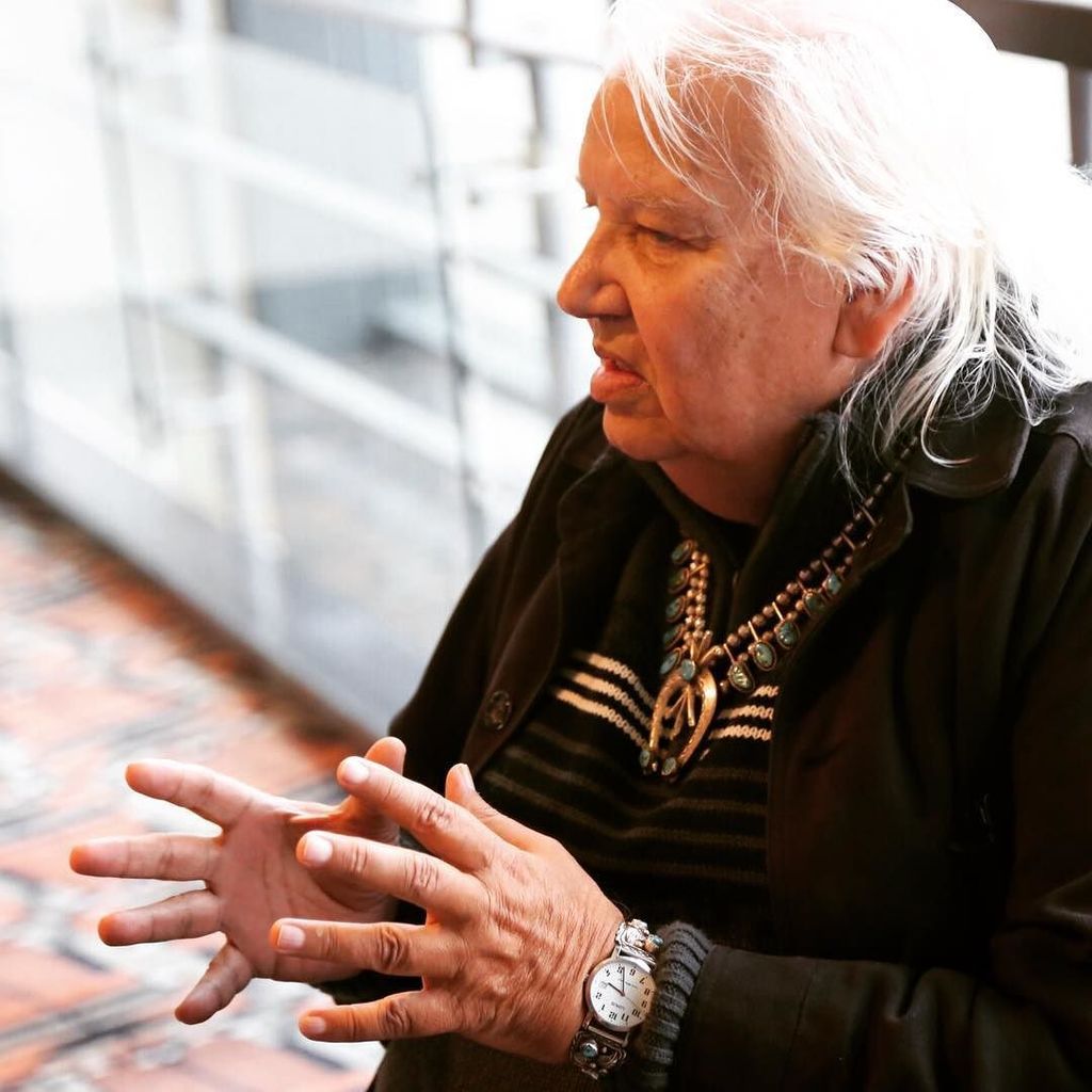 NANToronto's tweet photo. "The safest place to jump off from is truth." Duke Redbird #artsequity #Emergence15 https://t.co/hwSBGcYj1B https://t.co/PU0x0xqHuX