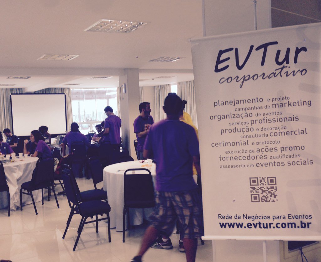 SWFloripa's tweet photo. #EVTur marcando presença aqui no #SWFloripaTur #GSB2015 https://t.co/2ADy3BoFih