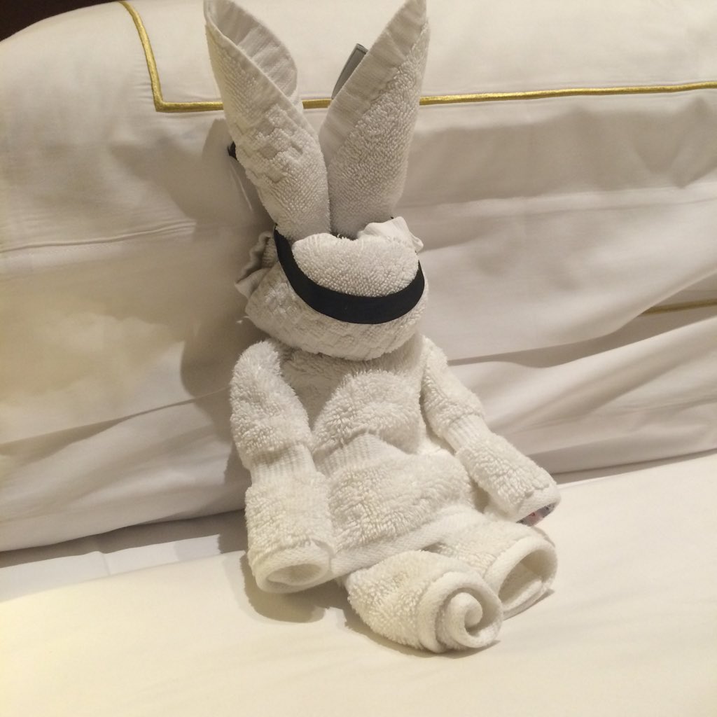 河野外相も思わずツイート かわいい動物から謎の生物まで ホテルの癒されるタオルアートまとめ Togetter 河野外相も思わずツイート かわいい動物から謎の生物まで ホテルの癒されるタオルアートまとめ Togetter